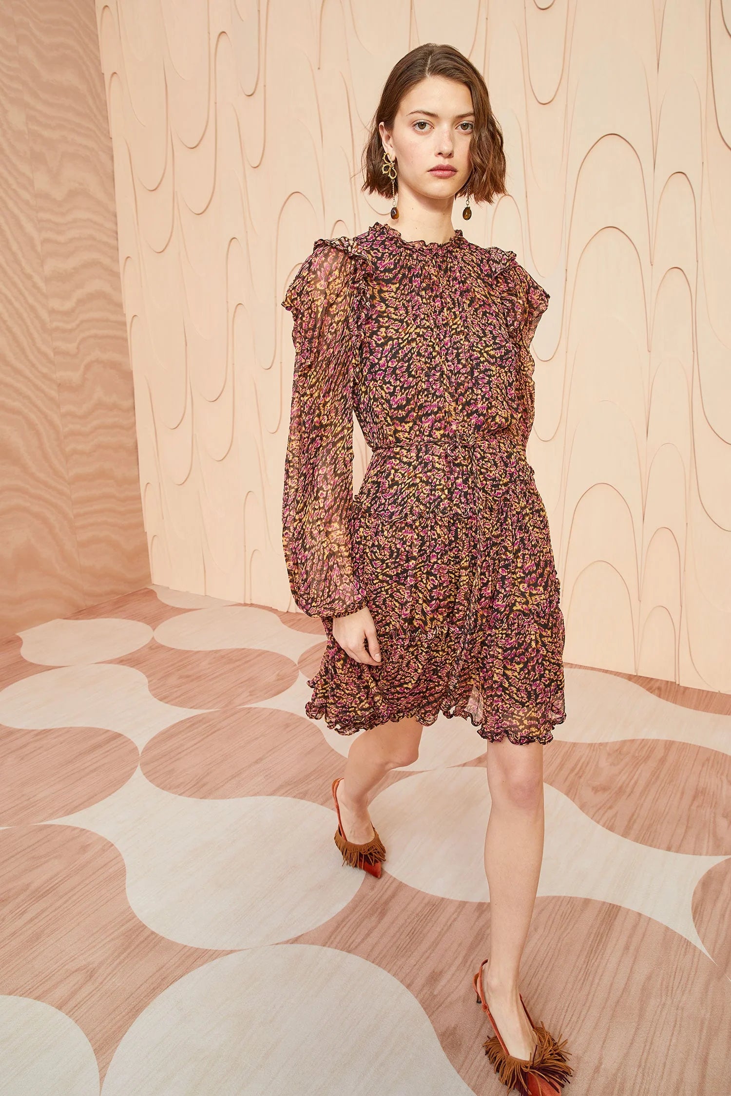 Zimmermann leopard print outlet dress