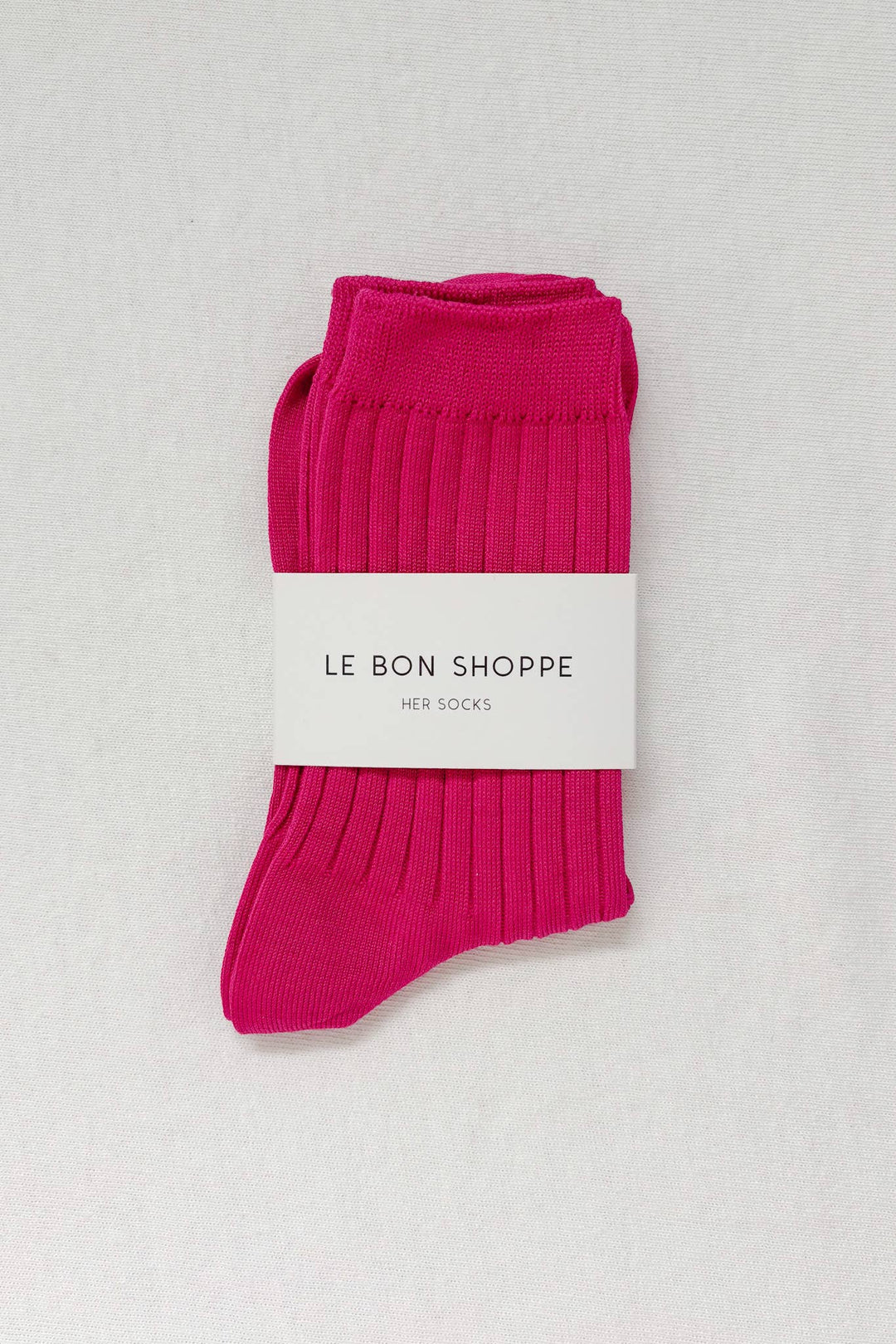 Le Bon Shoppe - Her Socks - Mercerized Combed Cotton Rib