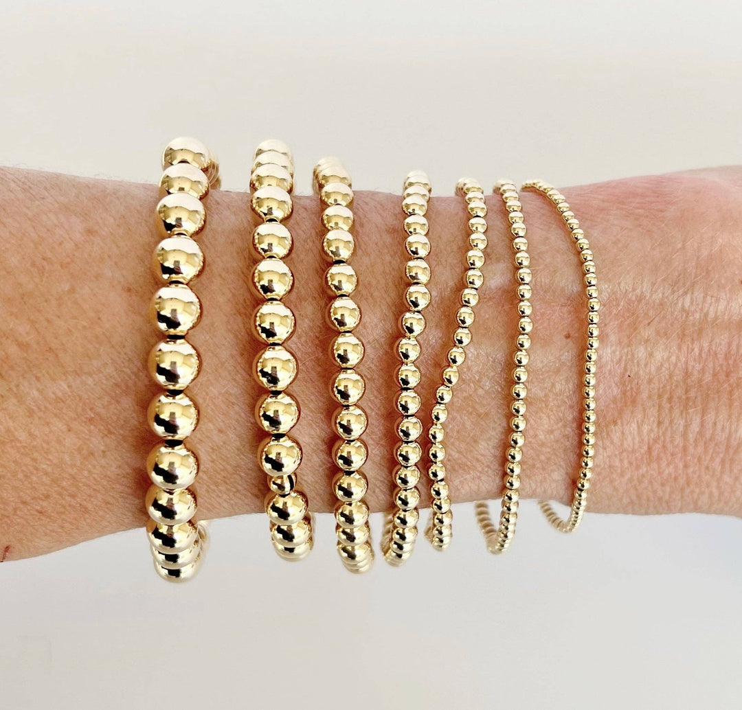 Jeny Baker Designs - 14k Gold Filled Beaded Bracelets