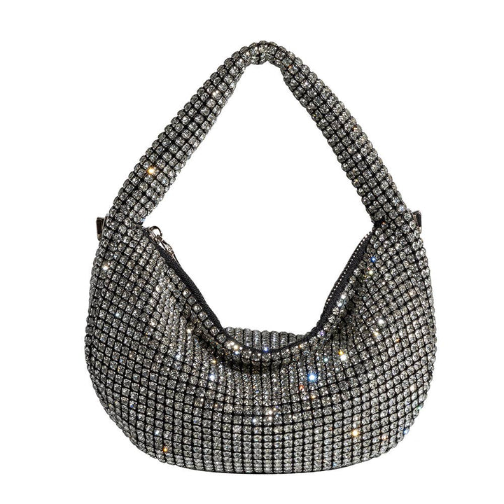 Melie Bianco - Milly Small Silver Top Handle Bag