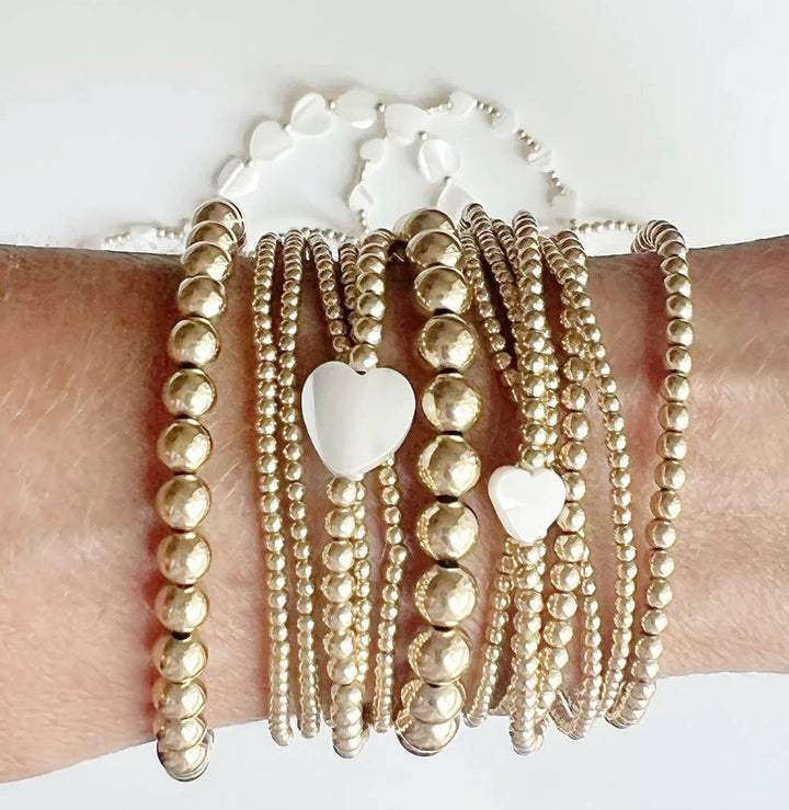 Jeny Baker Designs - 14k Gold Filled Beaded Bracelets