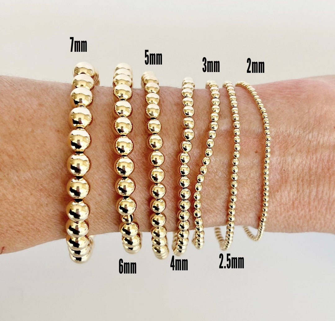 Jeny Baker Designs - 14k Gold Filled Beaded Bracelets