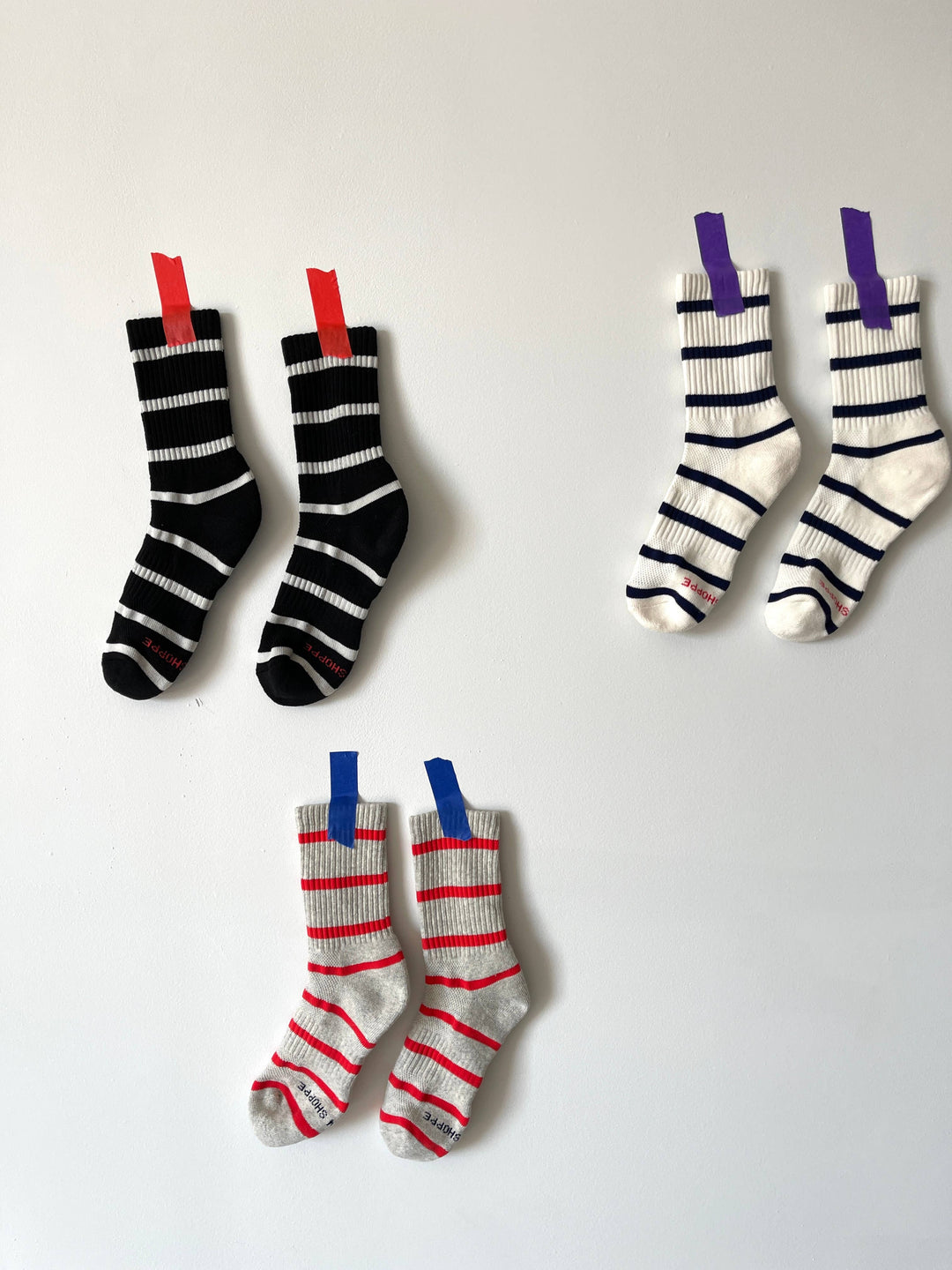 Le Bon Shoppe Striped Boyfriend Socks