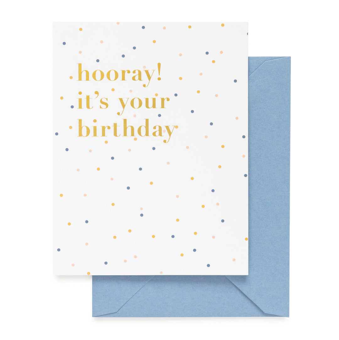 Sugar Paper - Hooray! It's your Birthday Card