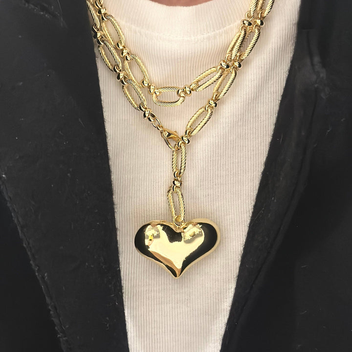 Jeny Baker Designs - Wylie Heart Necklace