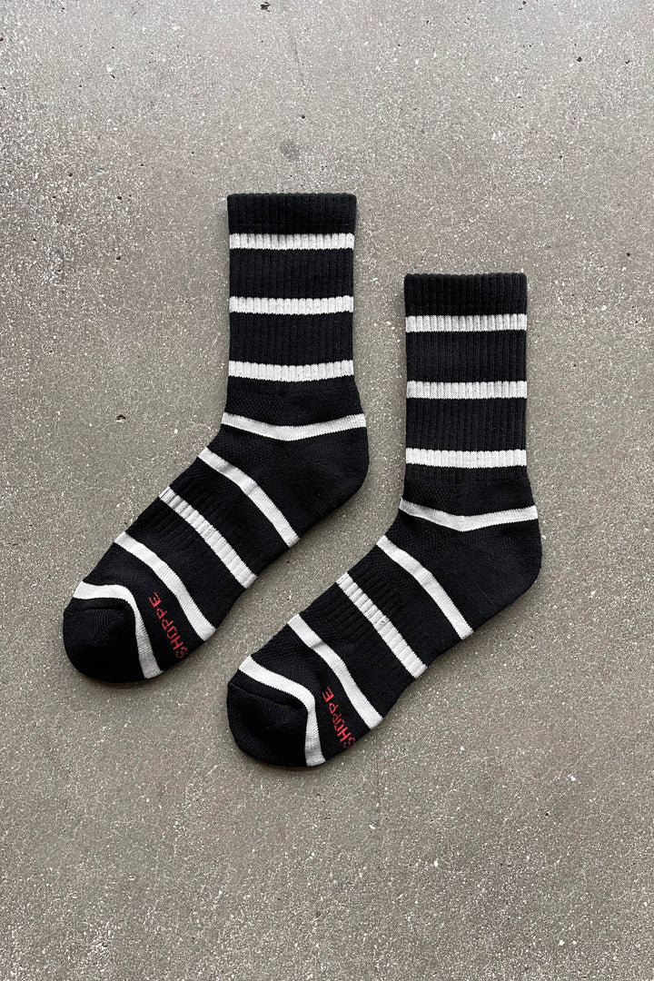 Le Bon Shoppe Striped Boyfriend Socks