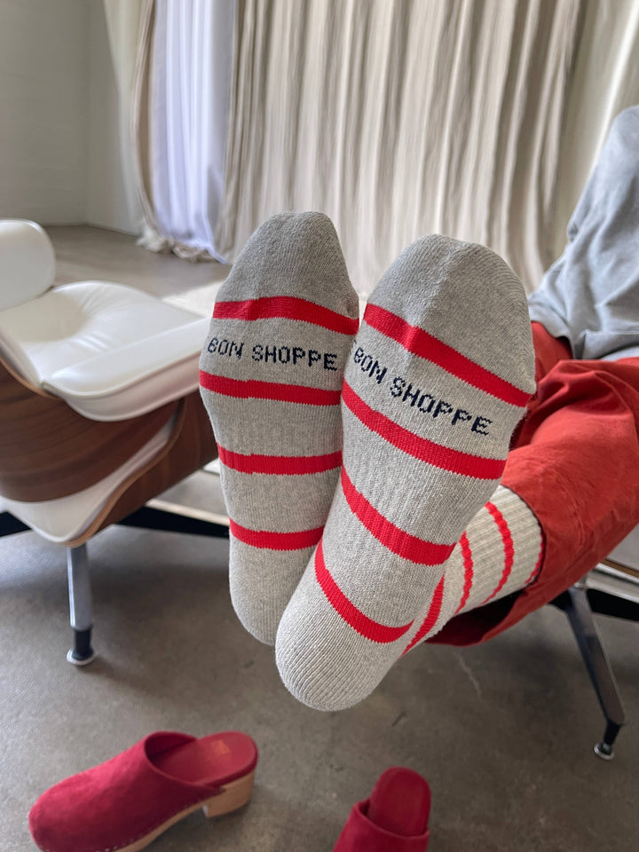 Le Bon Shoppe Striped Boyfriend Socks