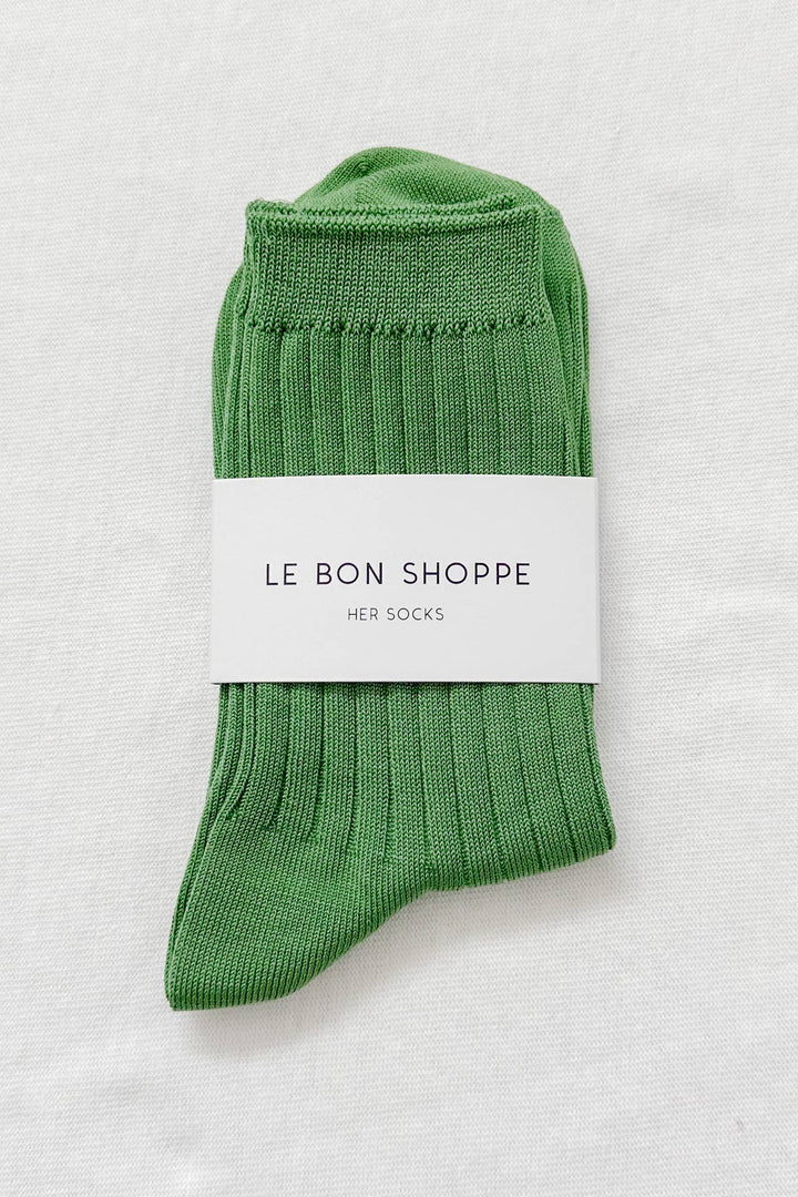 Le Bon Shoppe - Her Socks - Mercerized Combed Cotton Rib