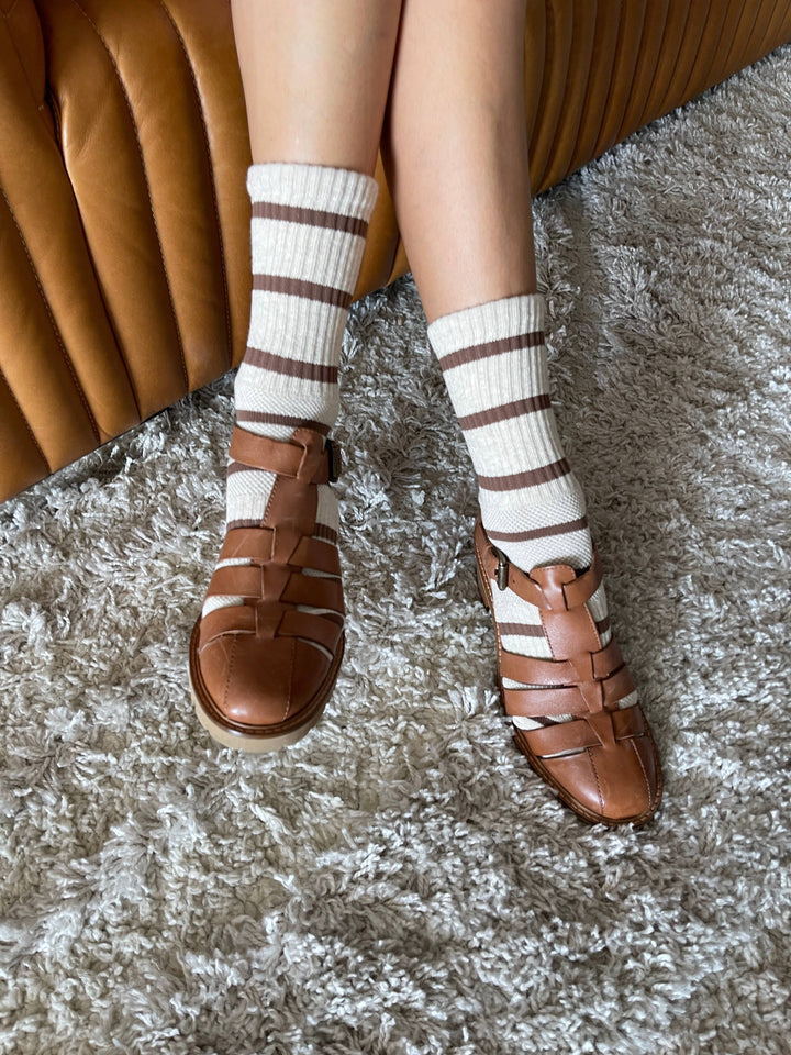 Le Bon Shoppe Striped Boyfriend Socks