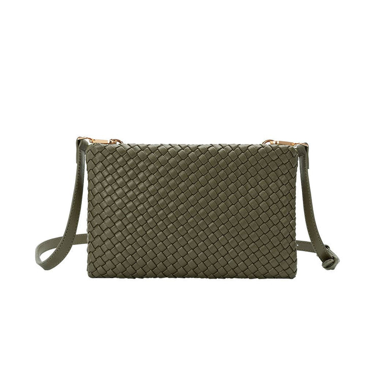 Melie Bianco - Daisy Olive Recycled Vegan Crossbody Bag