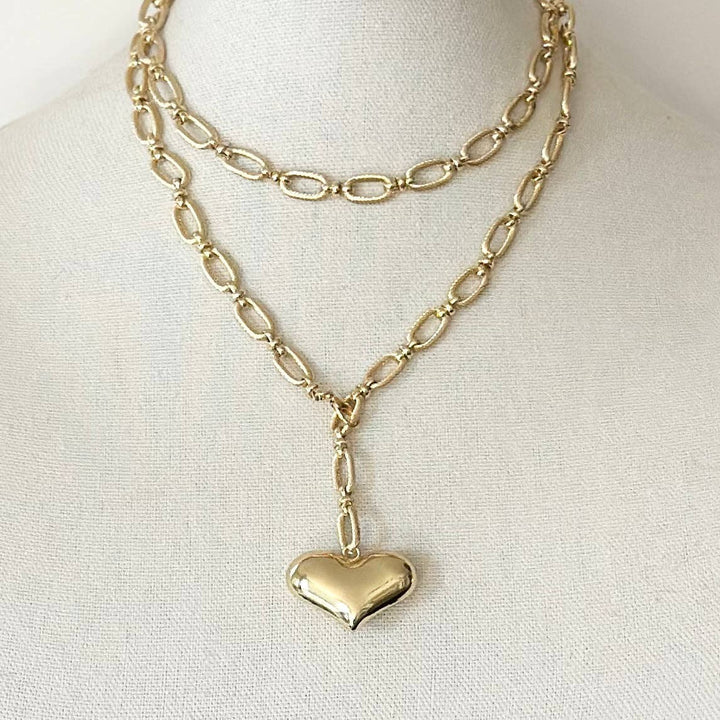 Jeny Baker Designs - Wylie Heart Necklace