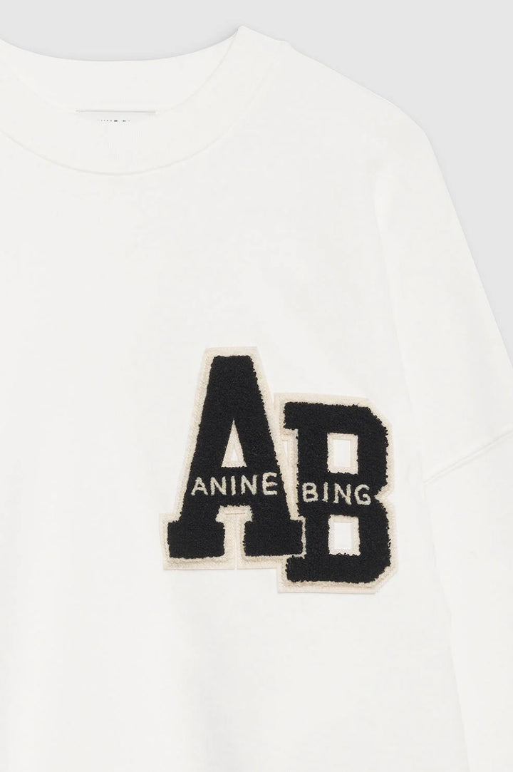 Anine Bing Miles Oversized Sweatshirt Letterman