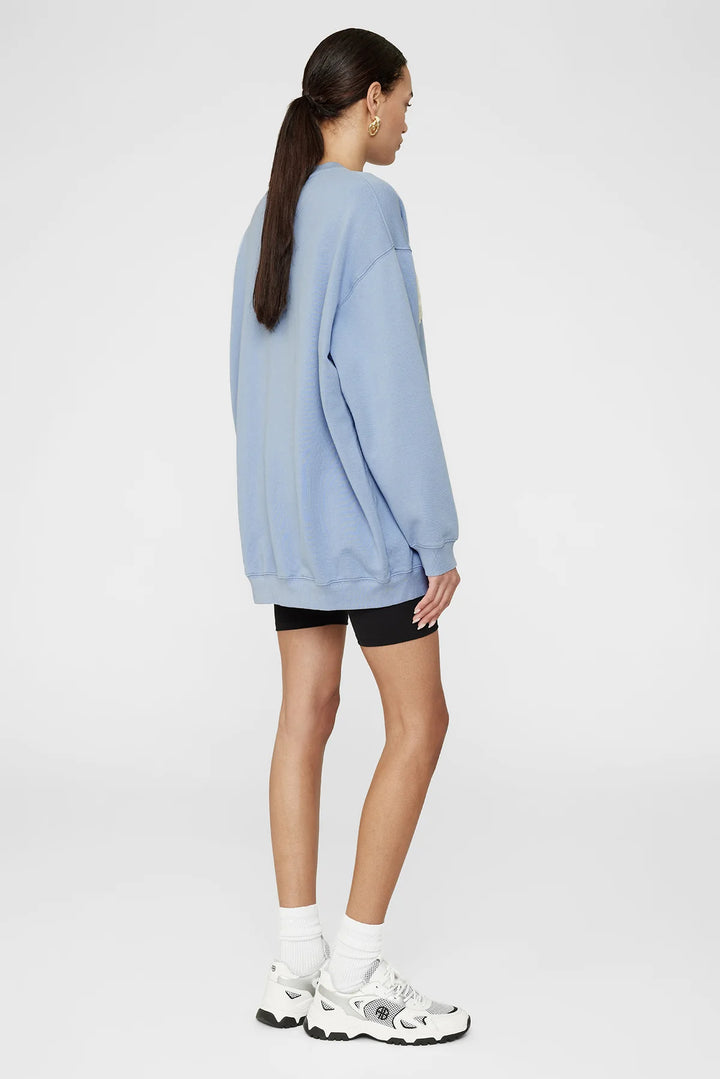 Anine Bing Sport Tyler Sweatshirt - Capri Blue