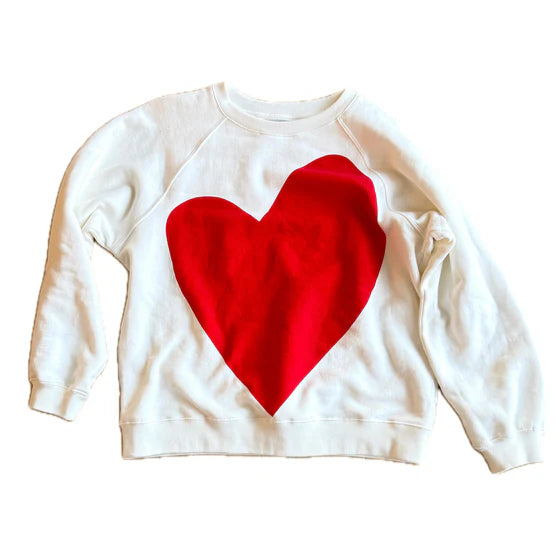 Kerri Rosenthal Imperfect Heart Sweatshirt