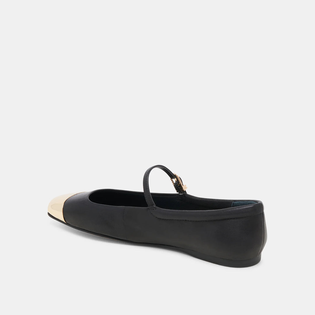 DOLCE VITA Reyes Toe Cap Ballet Flats