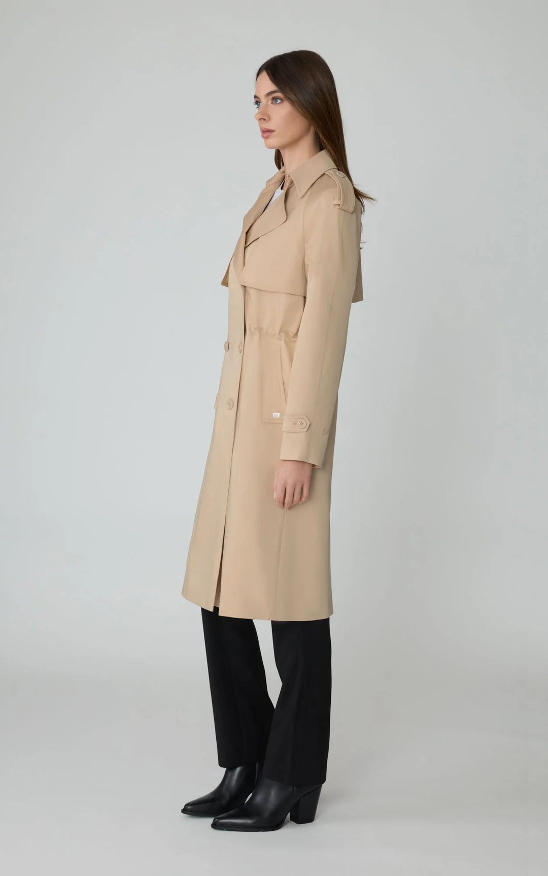 Soia & Kyo Fabiola Stretch Cotton Trench