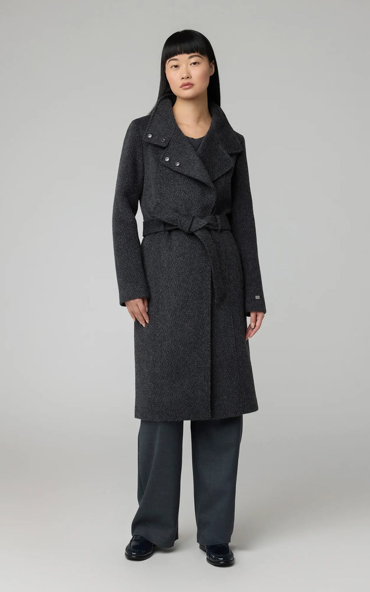 SOIA & KYO Genie Wool Coat