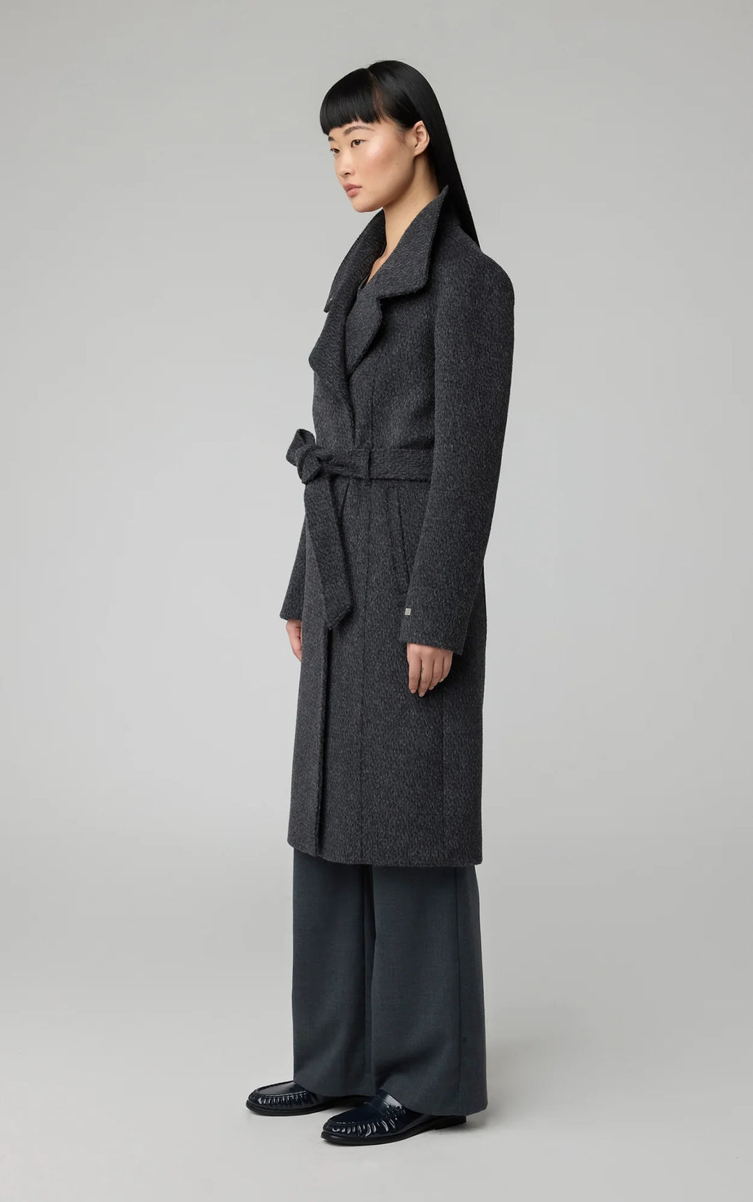 SOIA & KYO Genie Wool Coat