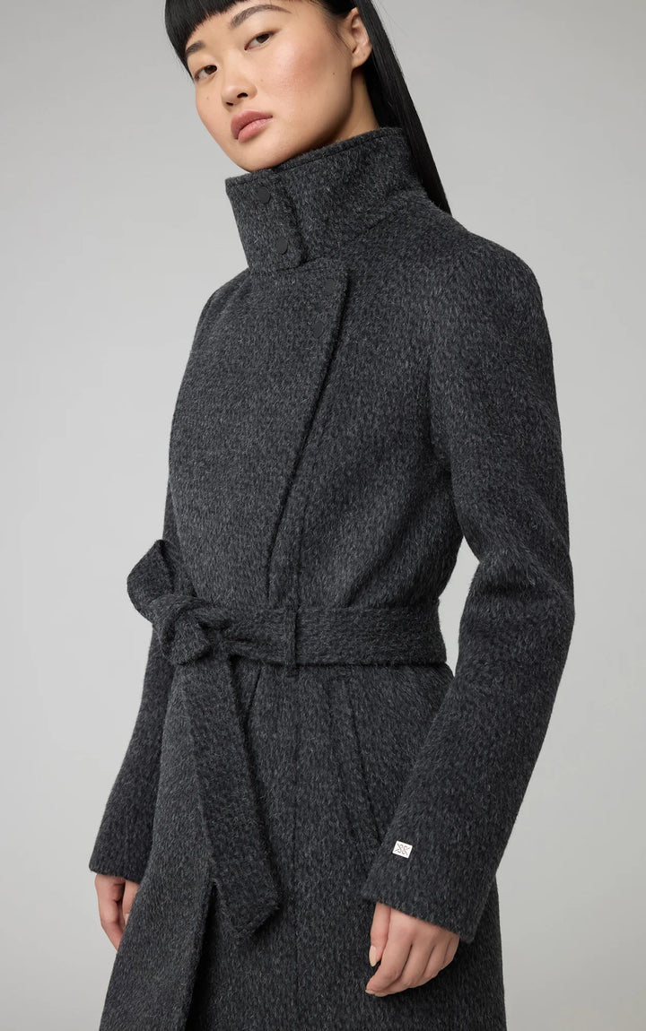 SOIA & KYO Genie Wool Coat