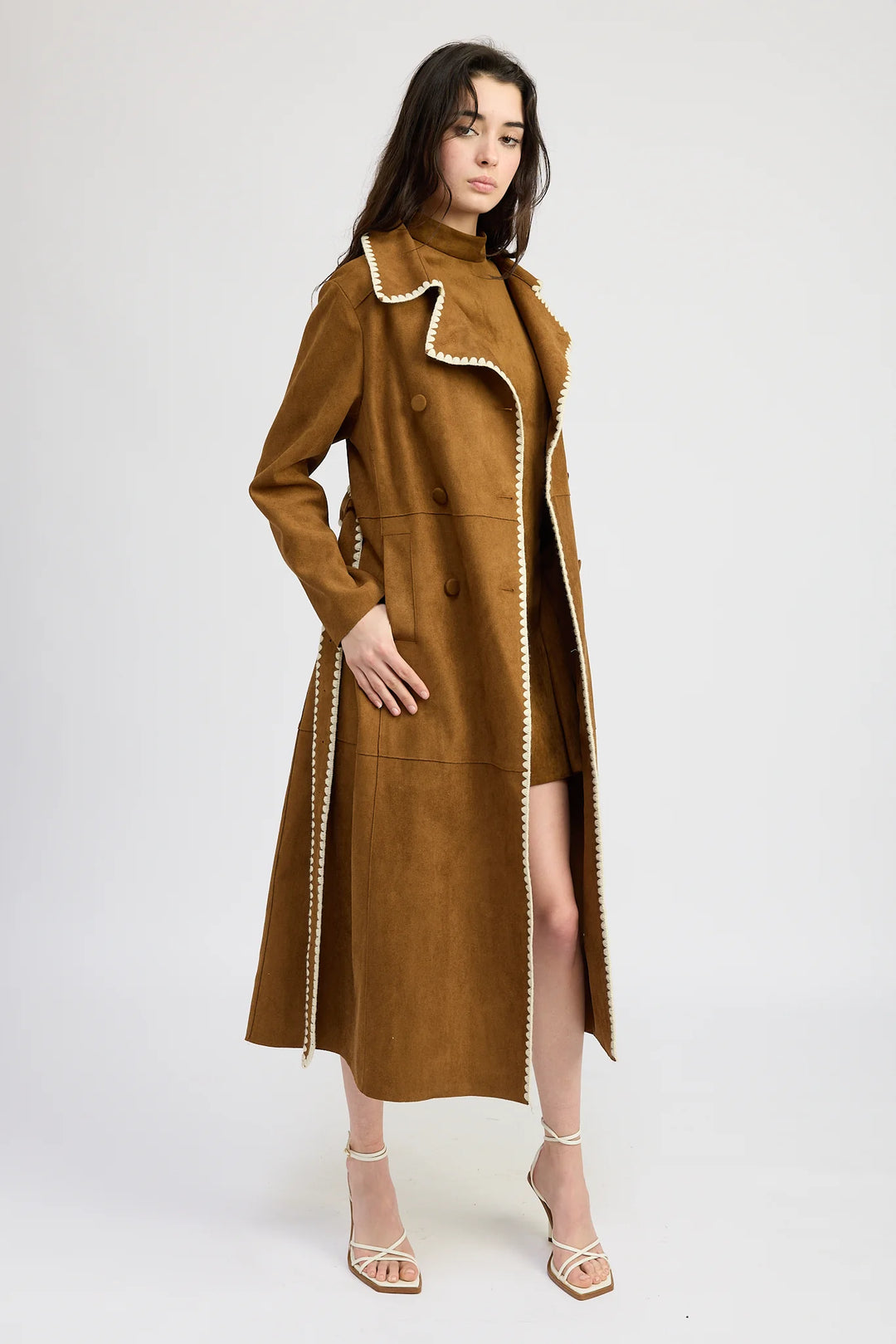 En Saison Logan Trench Coat