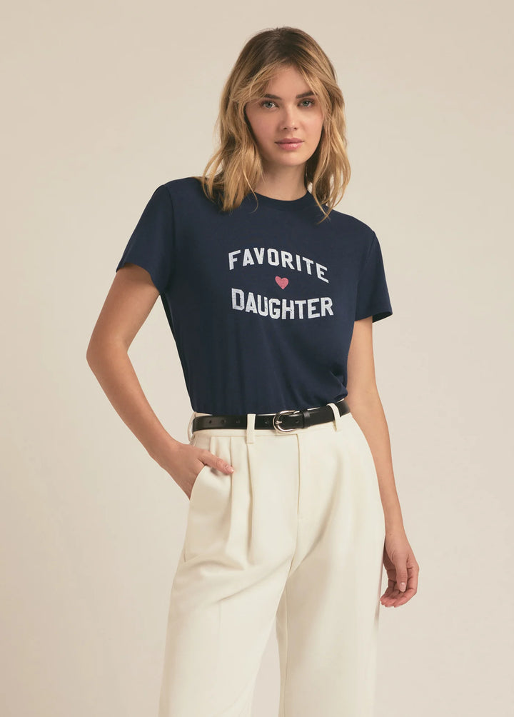 Favorite Daughter Tee - Navy