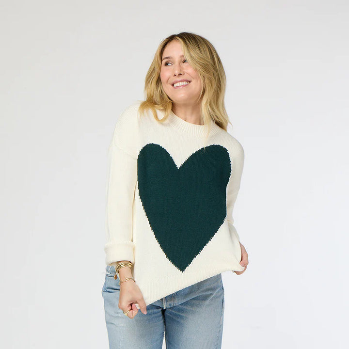 Kerri Rosenthal Benton Sweater Imperfect Heart