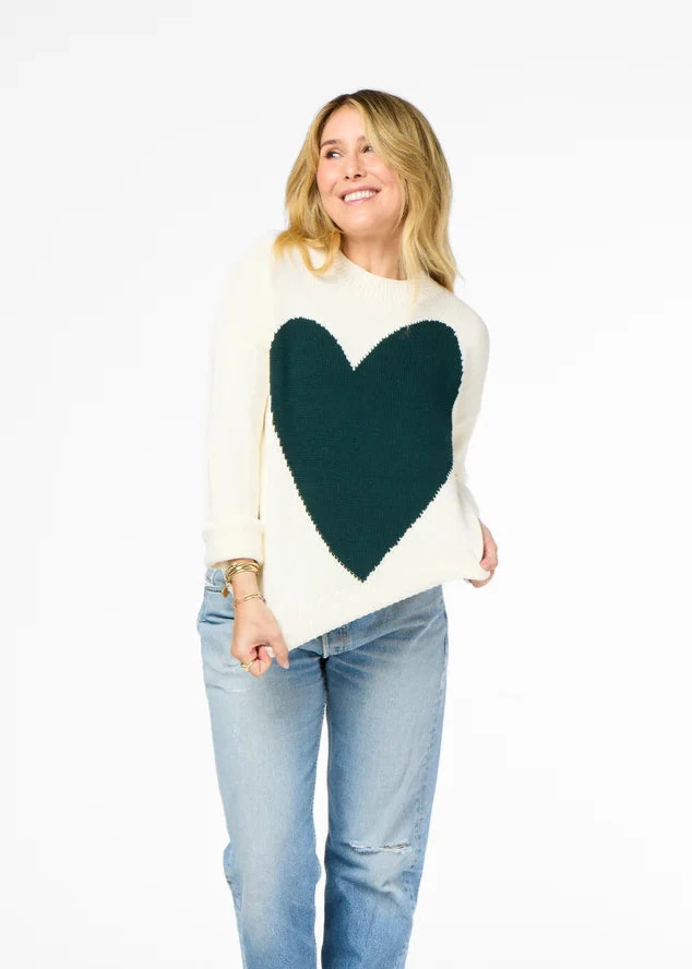 Kerri Rosenthal Benton Sweater Imperfect Heart