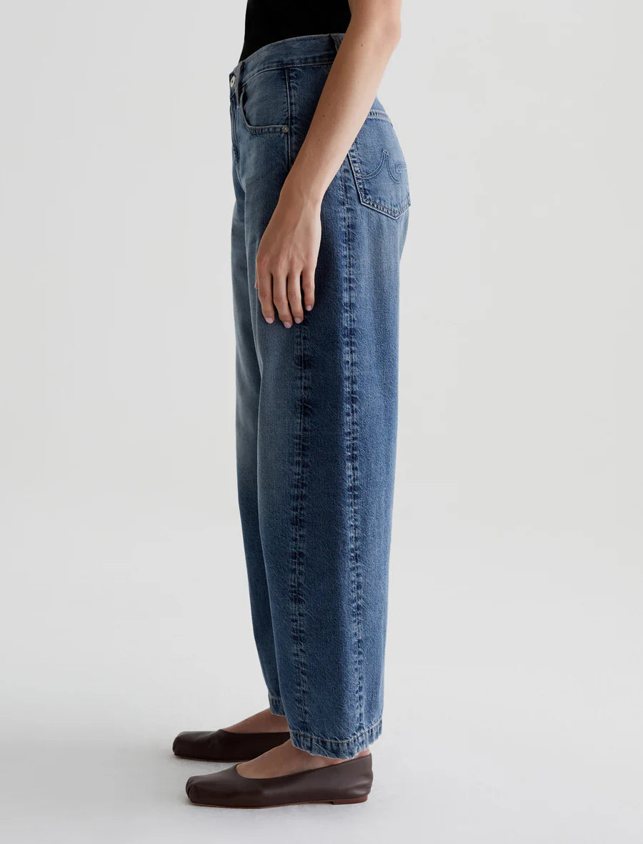 AG Hattie High-Rise Barrel Jean