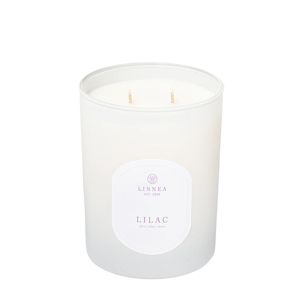 Linnea  2-wick Candle - Lilac