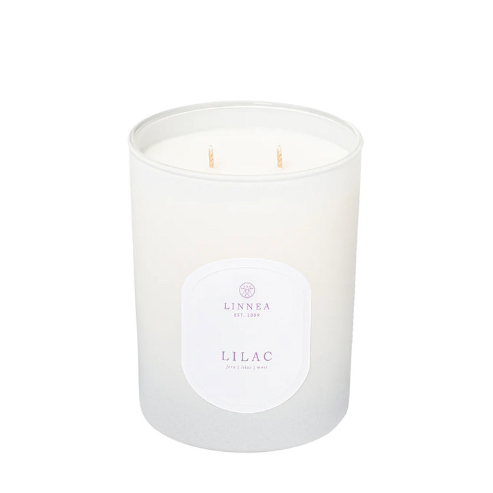 Linnea  2-wick Candle - Lilac