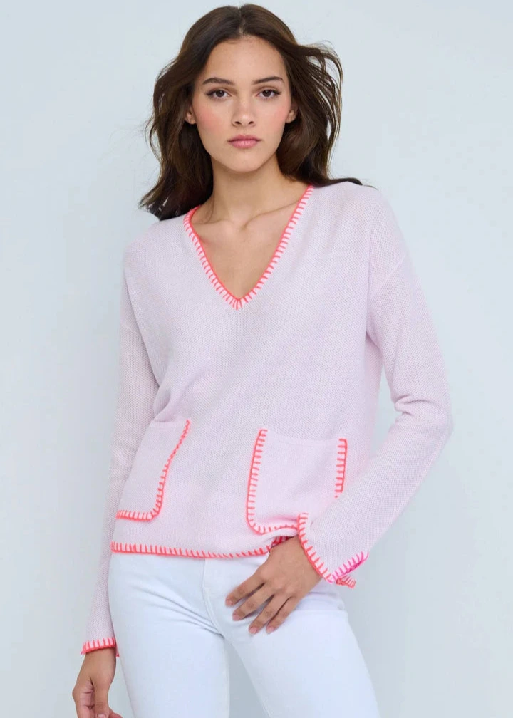 Lisa Todd Beach Lover Sweater Wisteria