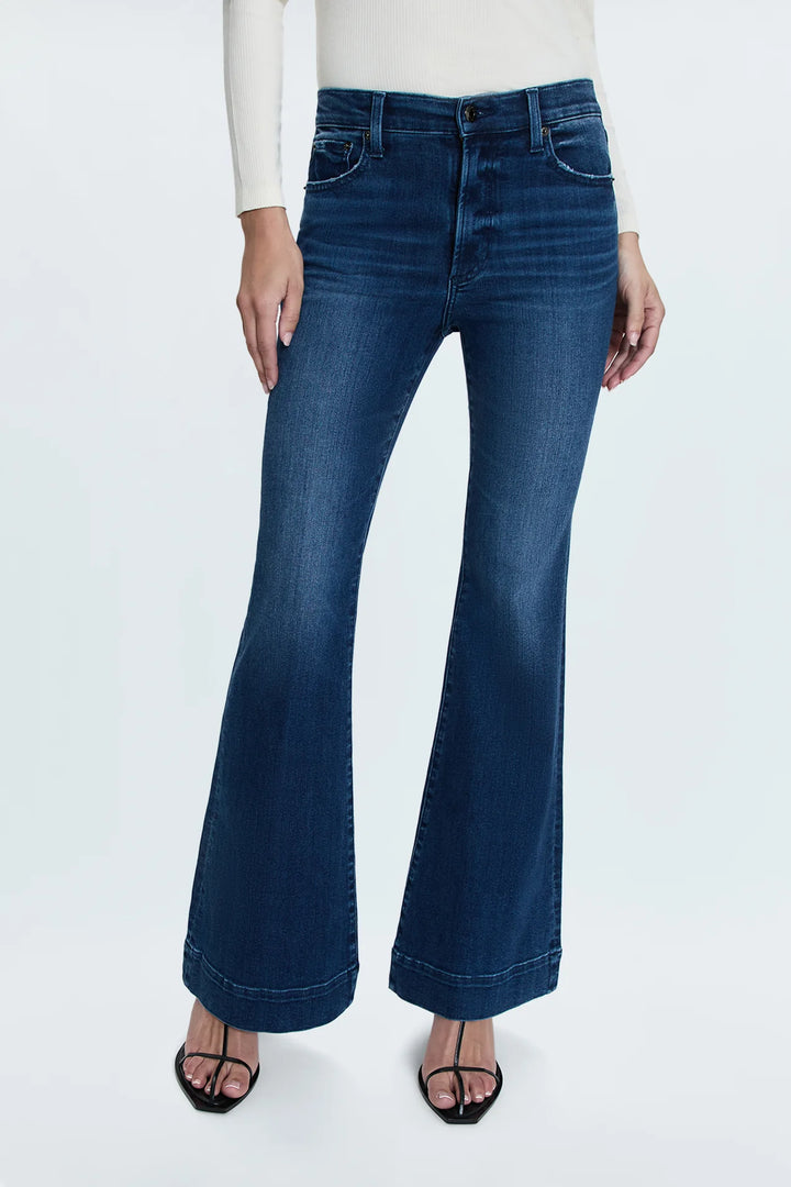 Pistola Kinsley Mid Rise Ultra Flare Jeans- Modern