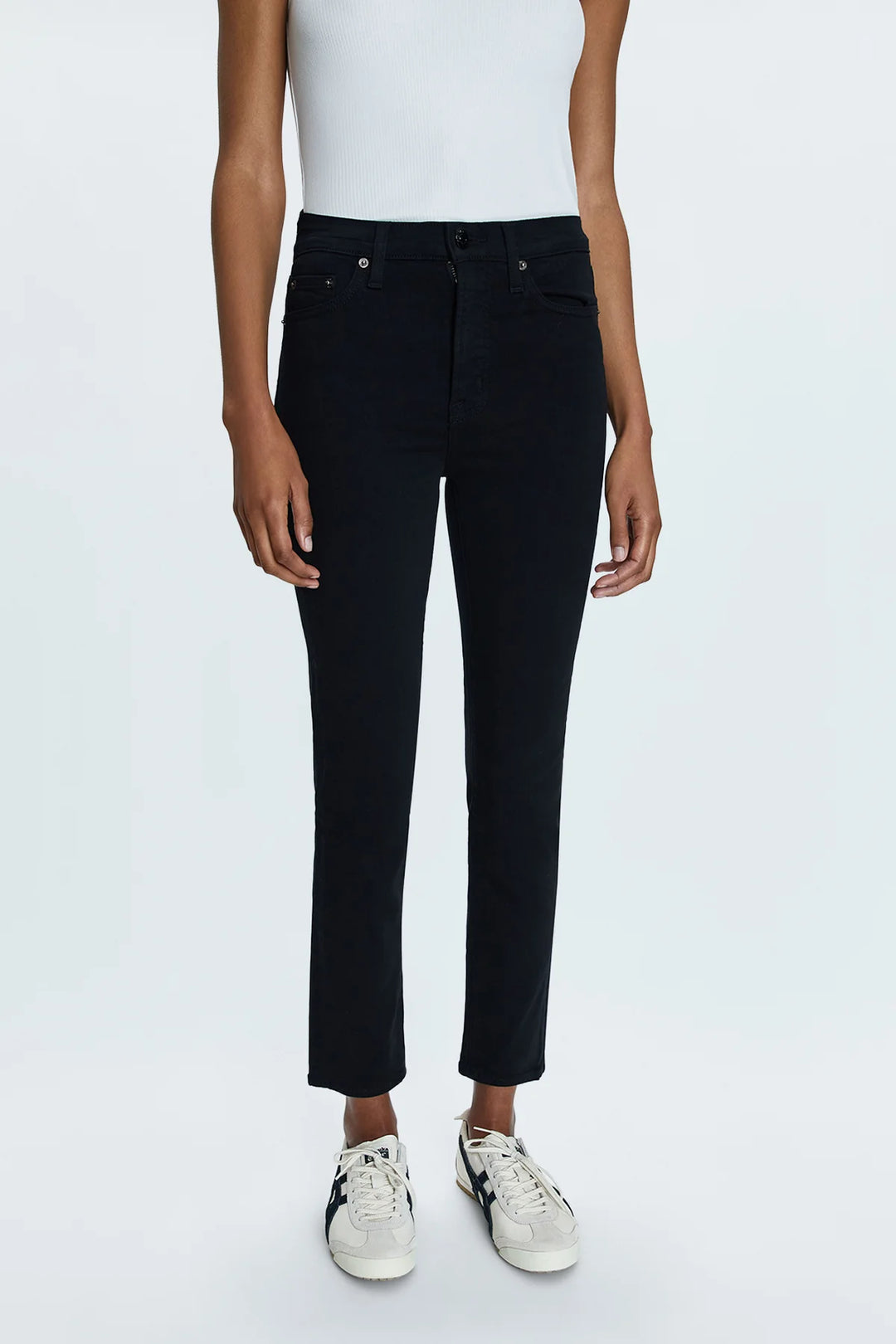 Pistola Madi High Rise Slim Jeans - Noir