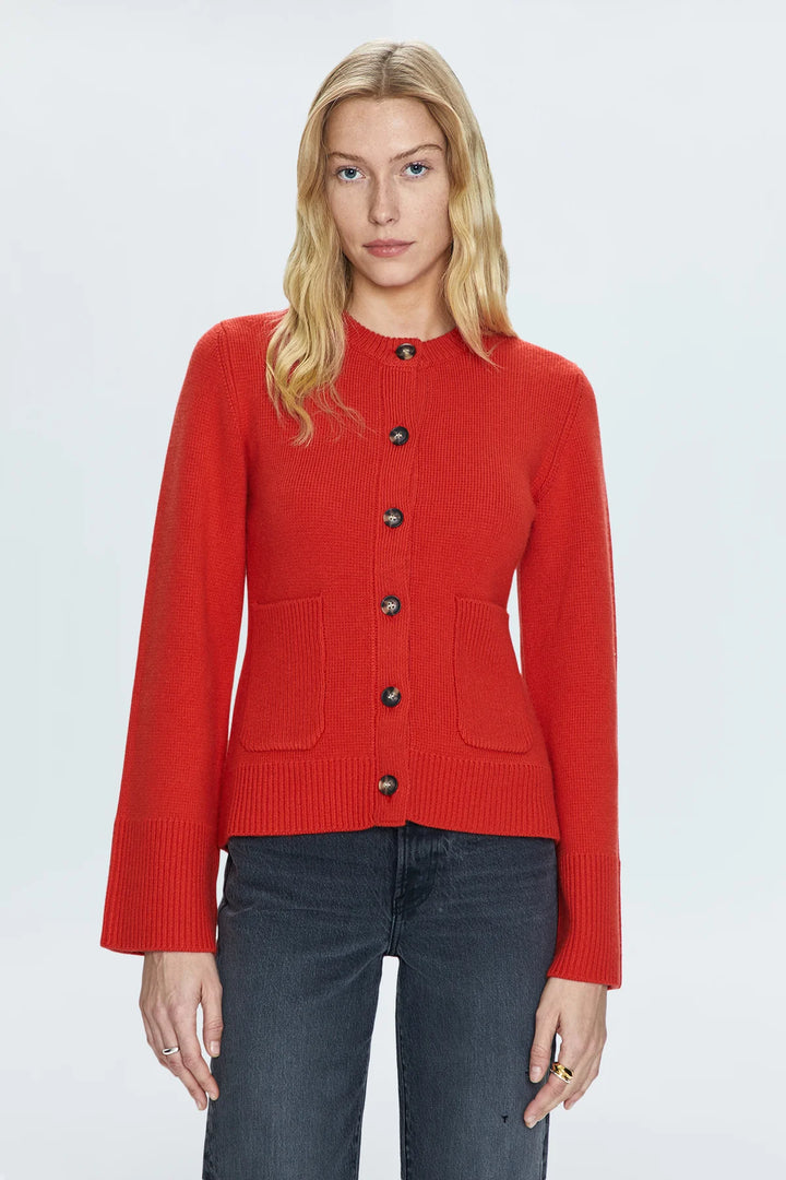 Pistola Dani Cardigan - Rouge