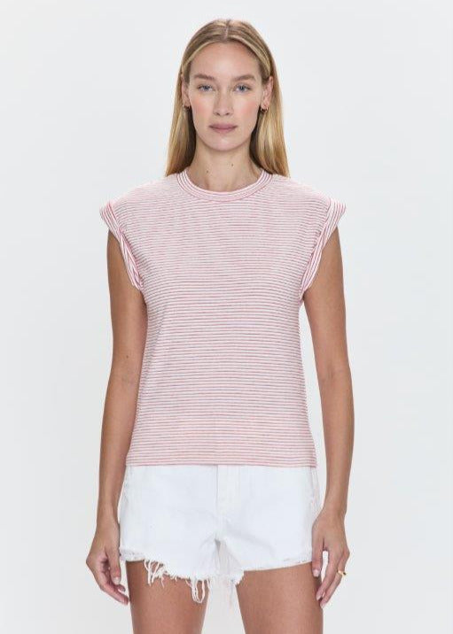 Pistola Olivia Rolled Sleeve Tee