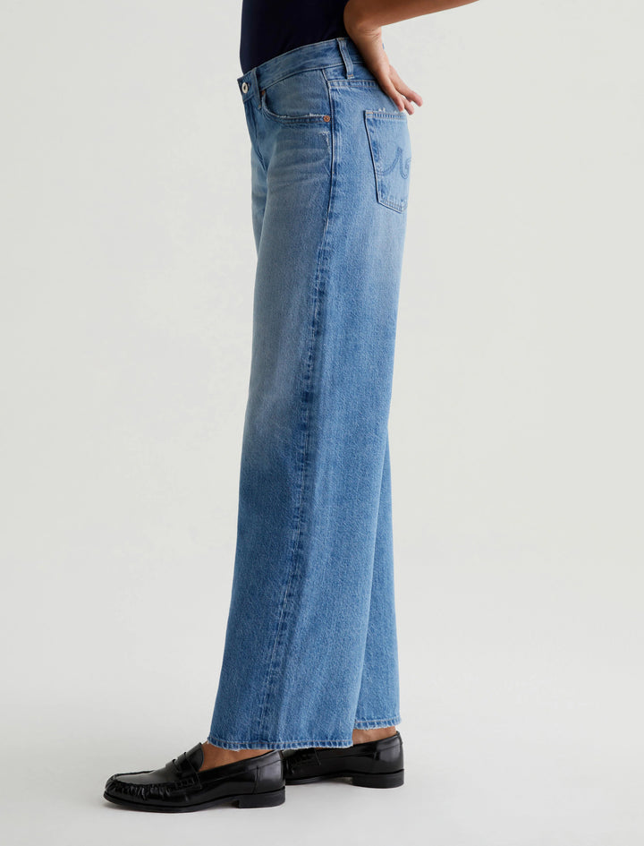 AG  Adria Low-rise Wide Leg Jeans - Stockholm