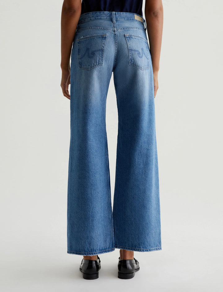 AG  Adria Low-rise Wide Leg Jeans - Stockholm