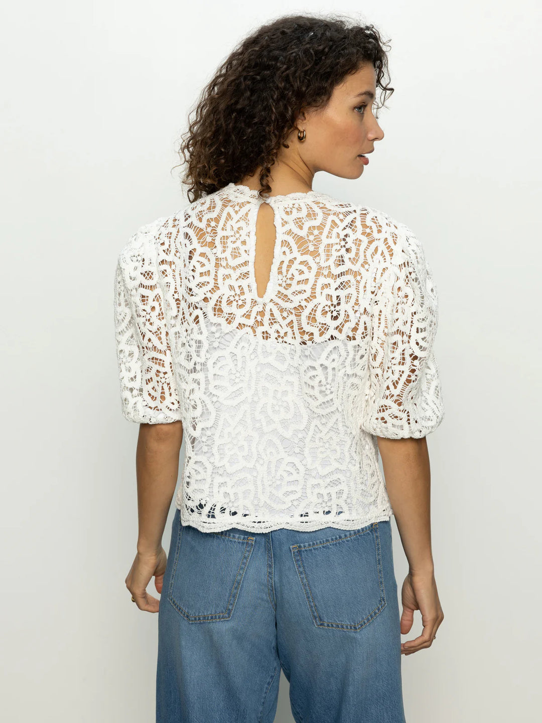 Sanctuary Cherished Lace Tee