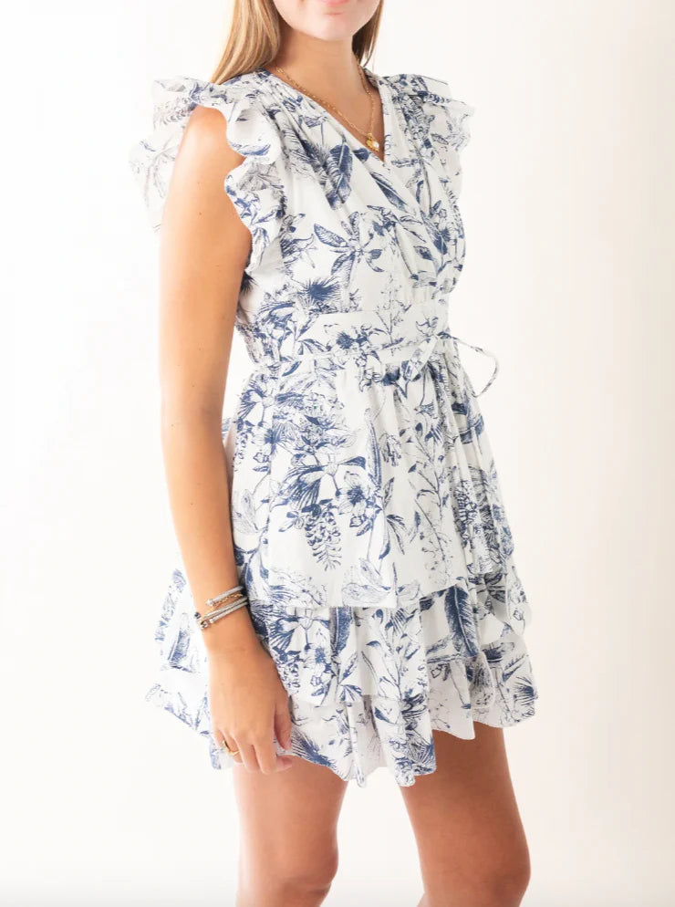 En Saison Brighton Toile Mini Dress