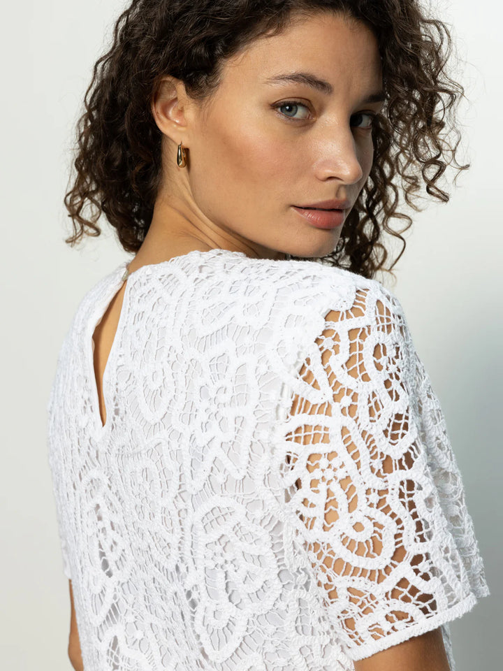 Sanctuary The Wanderer Lace Dress White