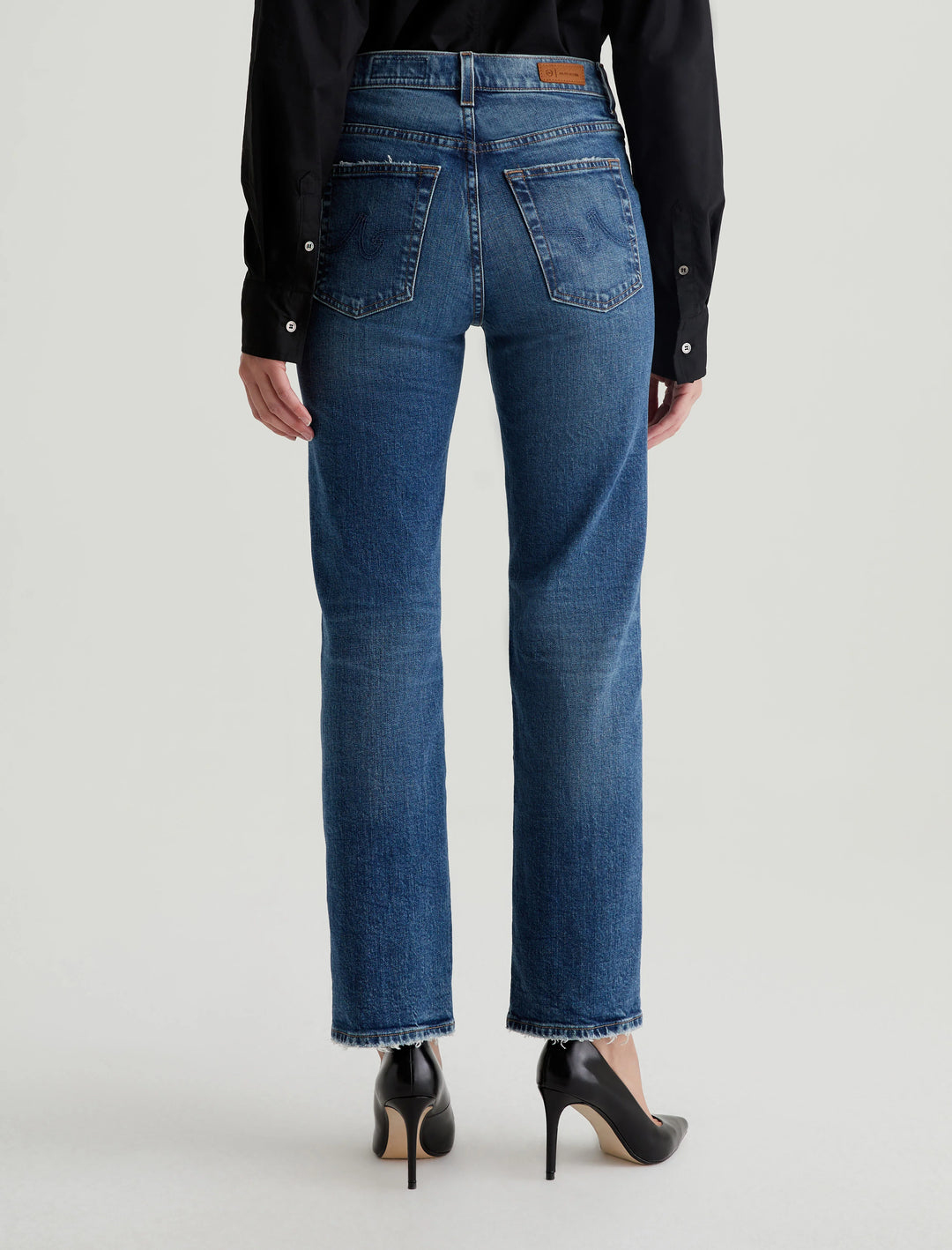 AG  Brinley Straight Leg Jeans - 15 Years Firenze