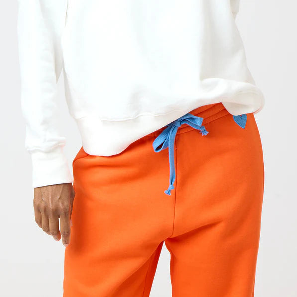 Kerri Rosenthal Weekend Barb Sweatpant - Aperol Orange