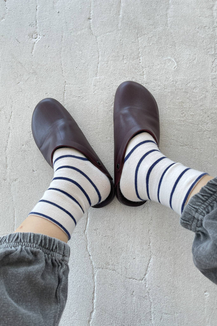 Le Bon Shoppe Striped Boyfriend Socks