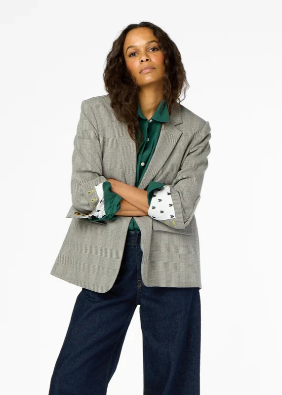 Kerri Rosenthal Workday Plaid Blazer