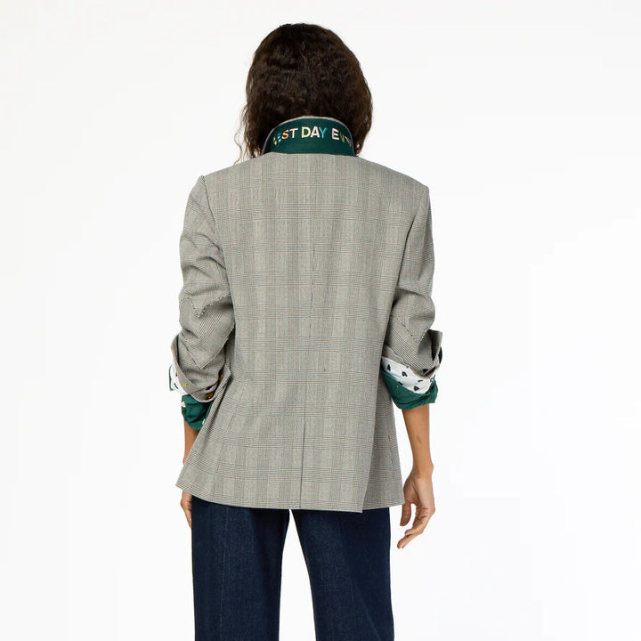 Kerri Rosenthal Workday Plaid Blazer