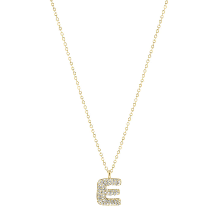 Electric Picks Bubble Letter Necklace