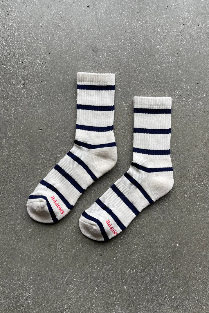 Le Bon Shoppe Striped Boyfriend Socks