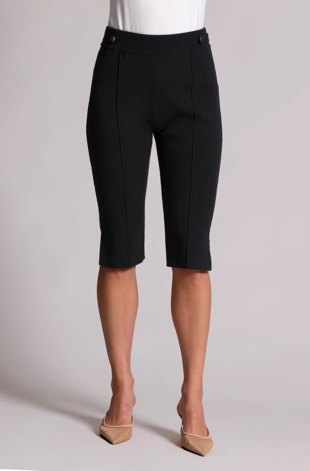 Minnie Rose Viscose Skinny Capri Pants