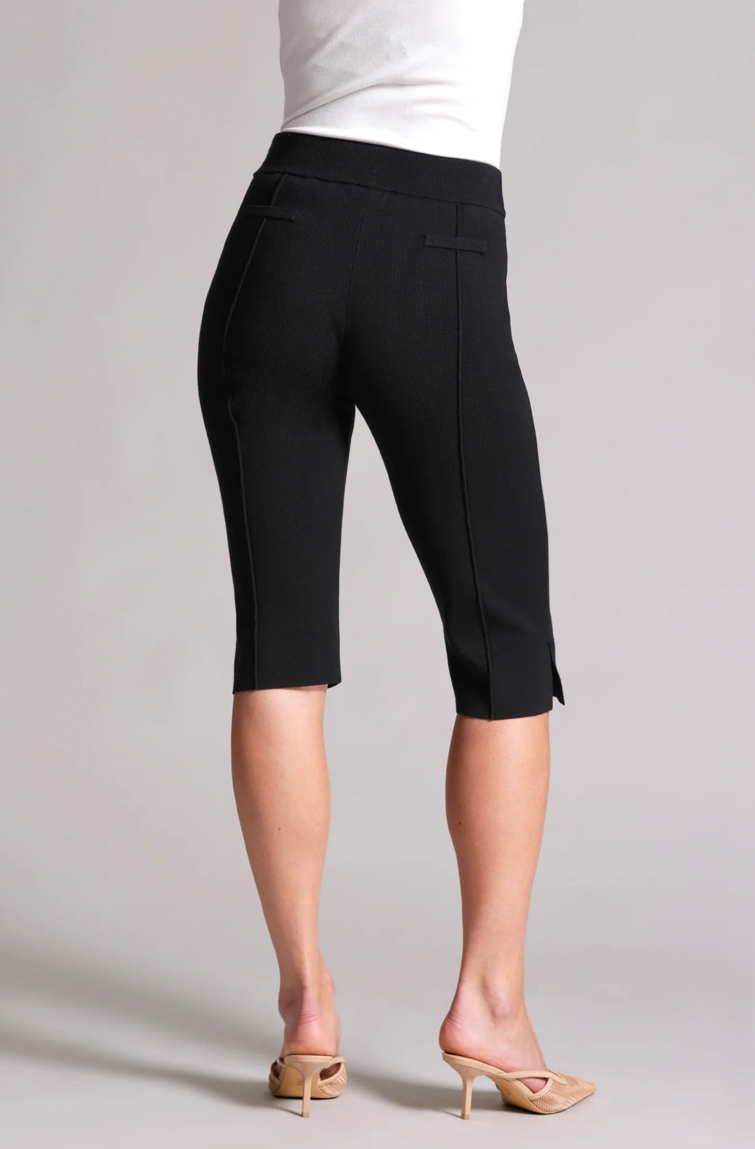 Minnie Rose Viscose Skinny Capri Pants