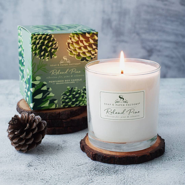 Soap & Paper Factory - Roland Pine Large Soy Candle